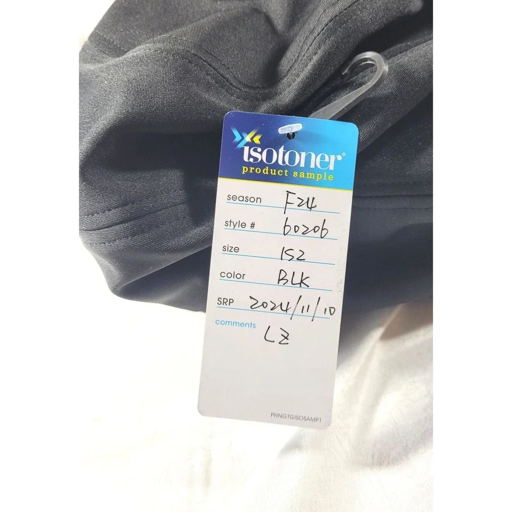 Isotoner Baseball Cap Hat with Neck Guard -‎ Black - Product Sample